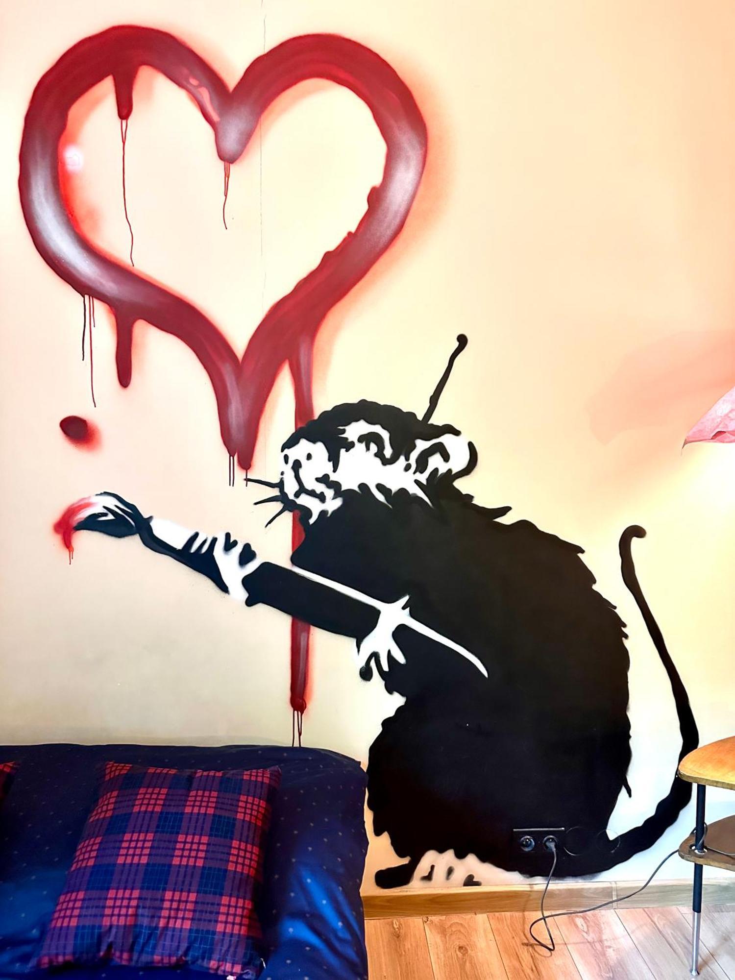 Ferienwohnung "Banksy" Art Warschau Exterior foto
