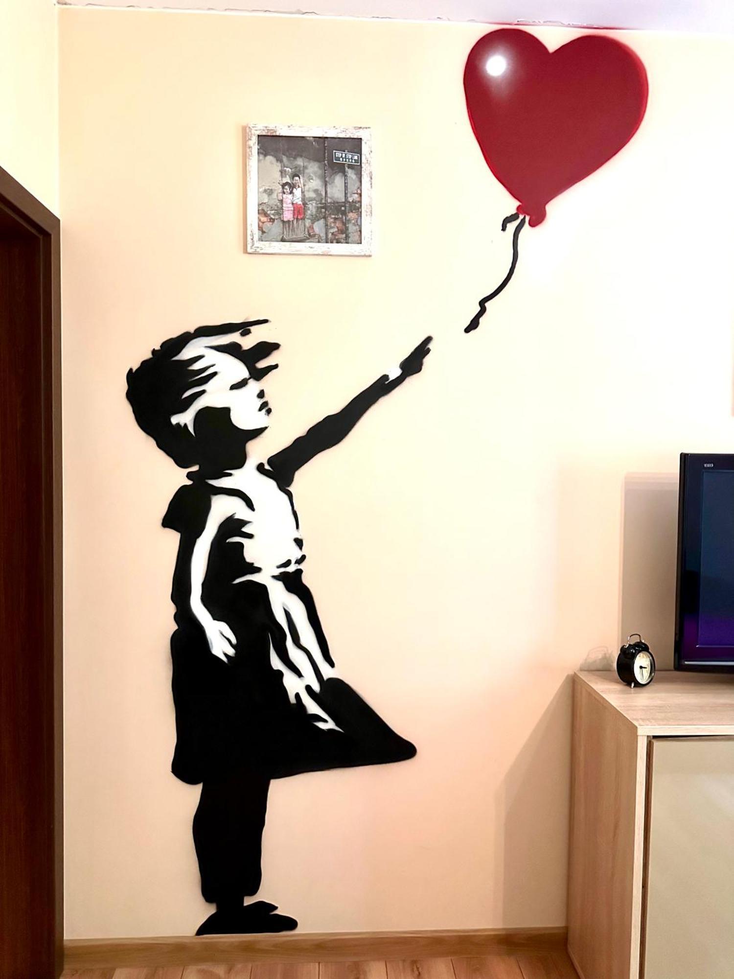 Ferienwohnung "Banksy" Art Warschau Exterior foto