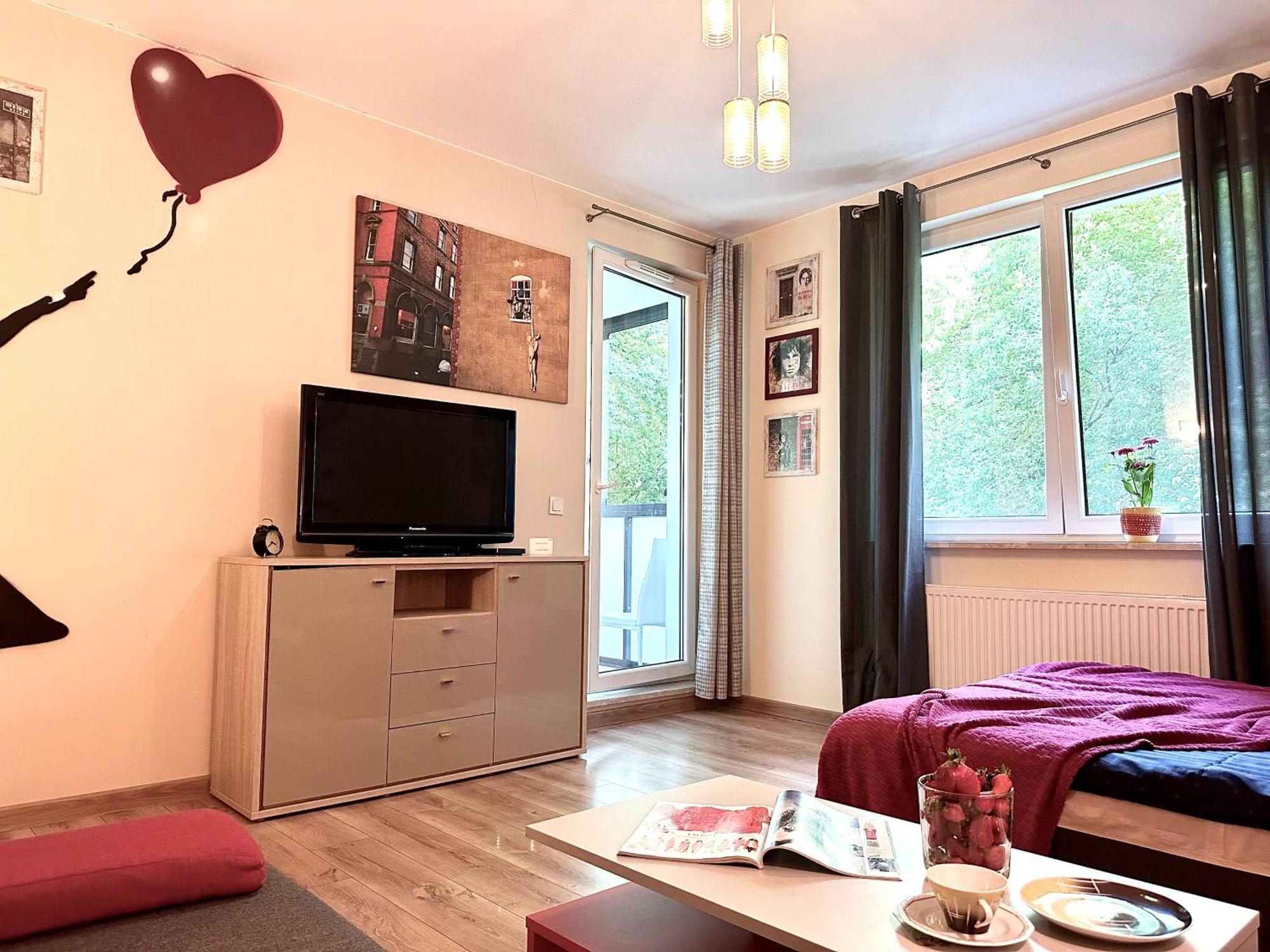 Ferienwohnung "Banksy" Art Warschau Exterior foto