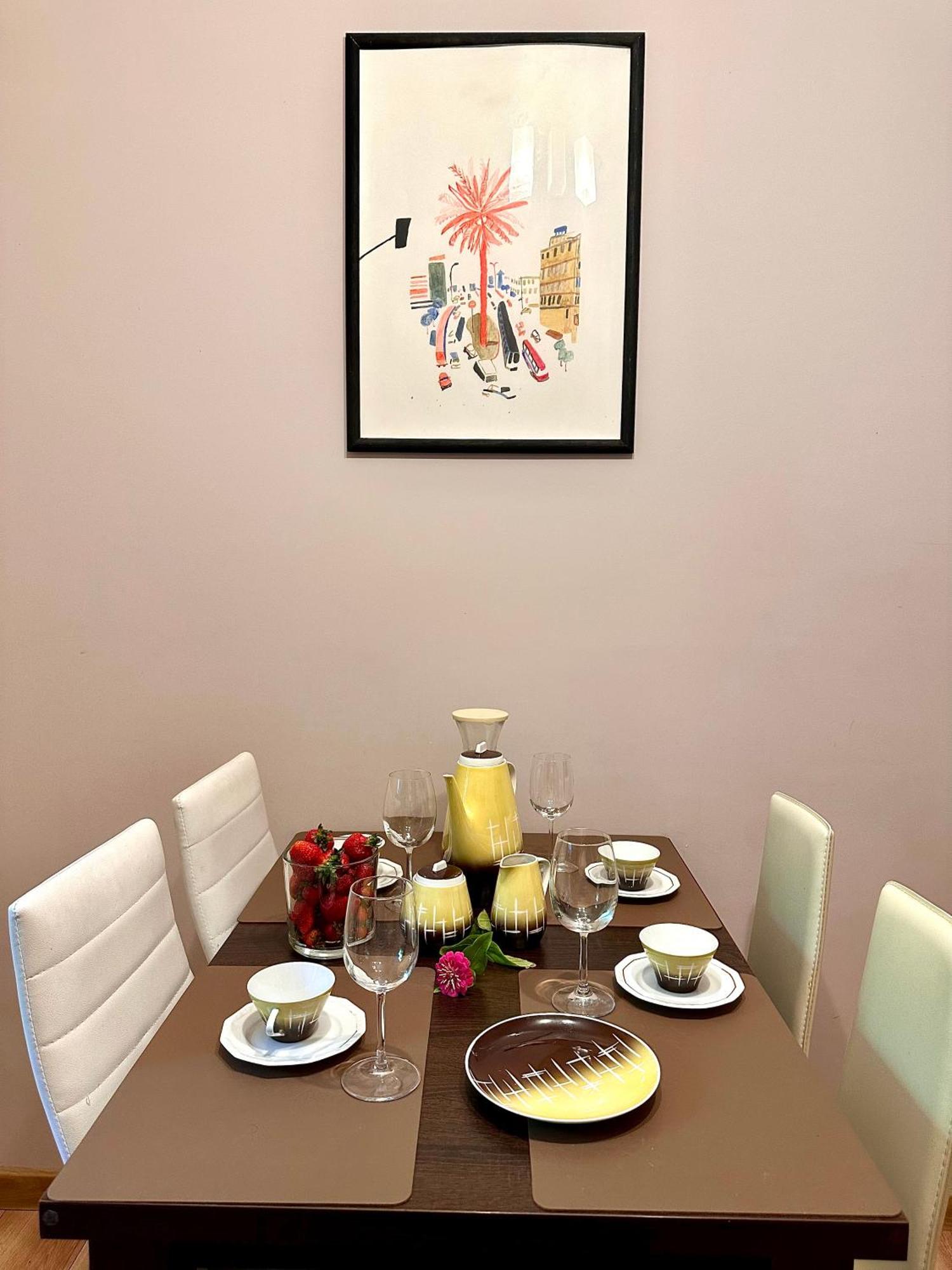 Ferienwohnung "Banksy" Art Warschau Exterior foto