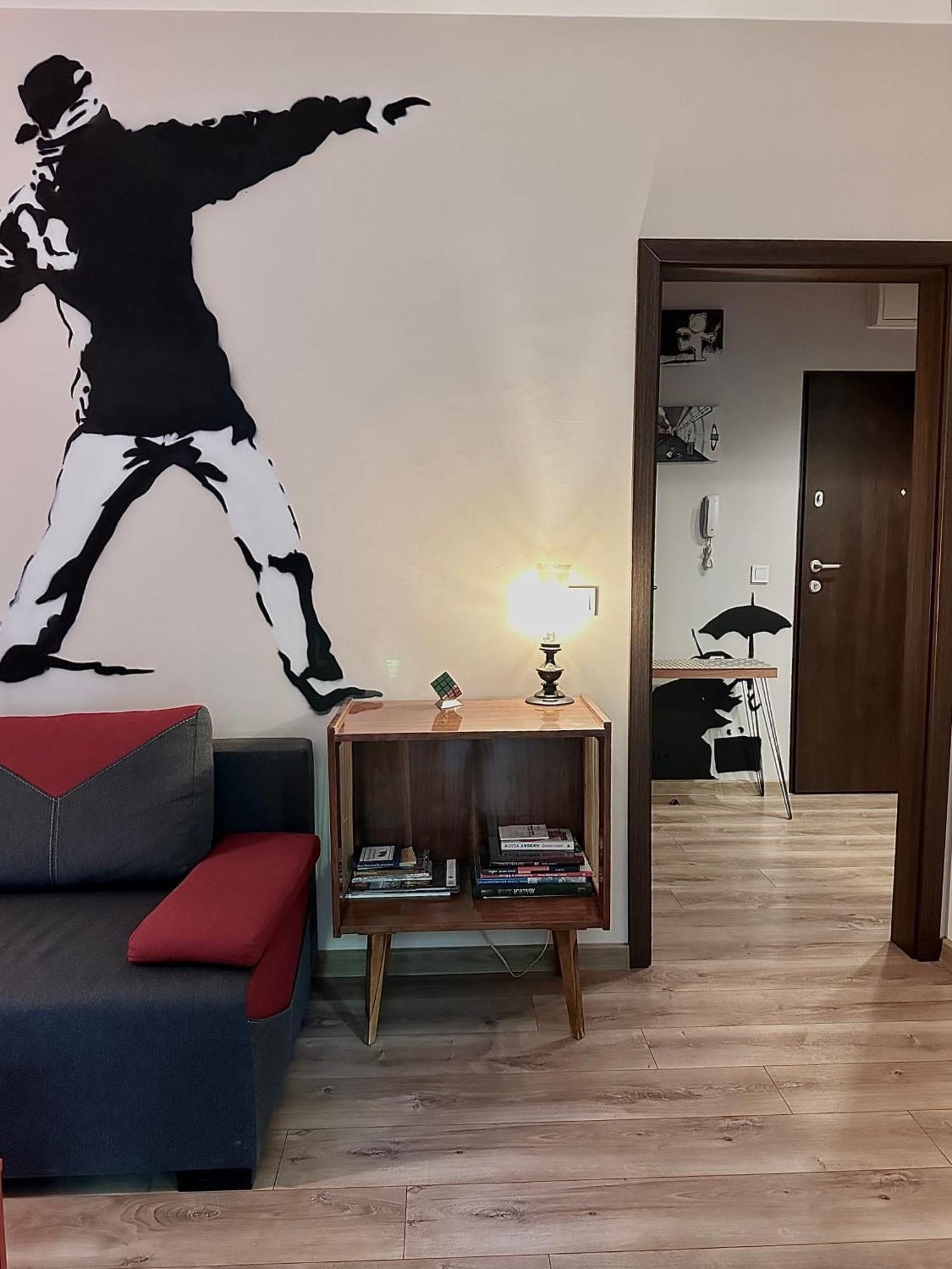 Ferienwohnung "Banksy" Art Warschau Exterior foto